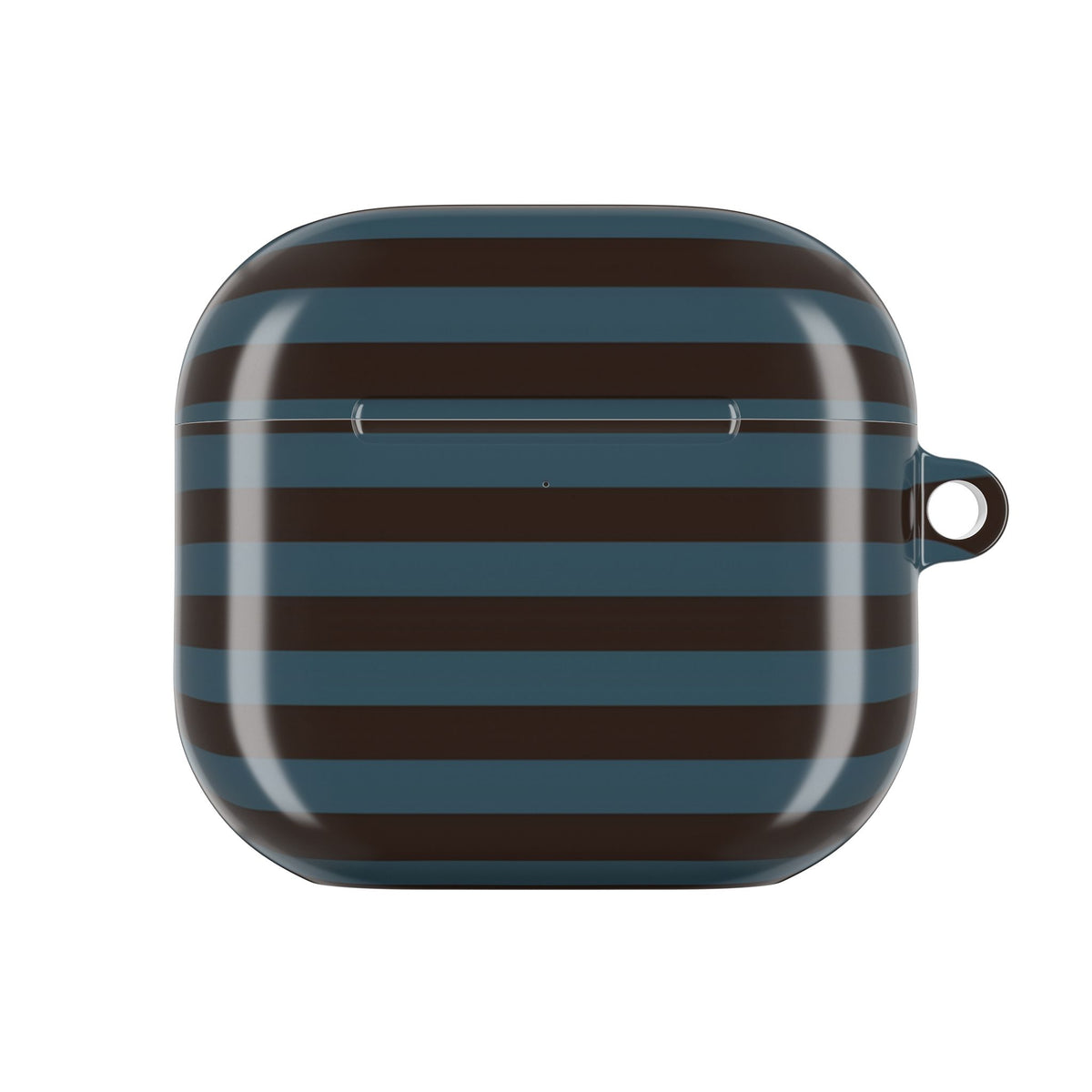 Seaside Stripe AirPod Case – Slim Protective Charging Case