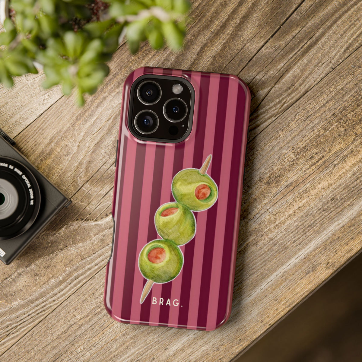 Olive Hour Magnetic Impact-Resistant Phone Case
