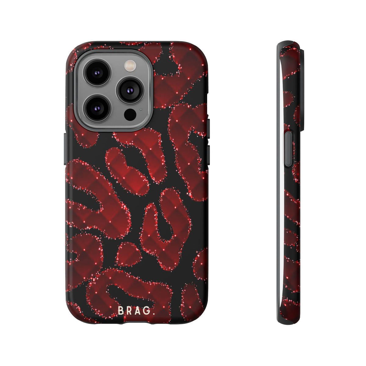 Wild Heart Tough Phone Case – Shockproof Protective iPhone Cover