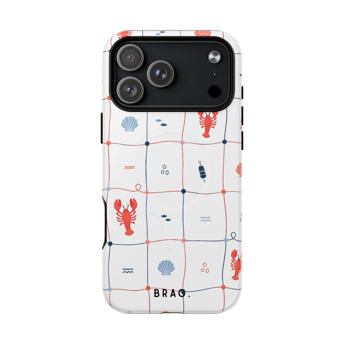 Lobster Cafe MagSafe Tough Phone Case — Magnetic Protective Cover