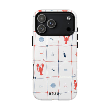 Lobster Cafe MagSafe Tough Phone Case — Magnetic Protective Cover