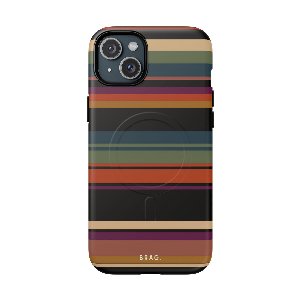 Market Stripe MagSafe Tough Phone Case — Magnetic Protective Cover