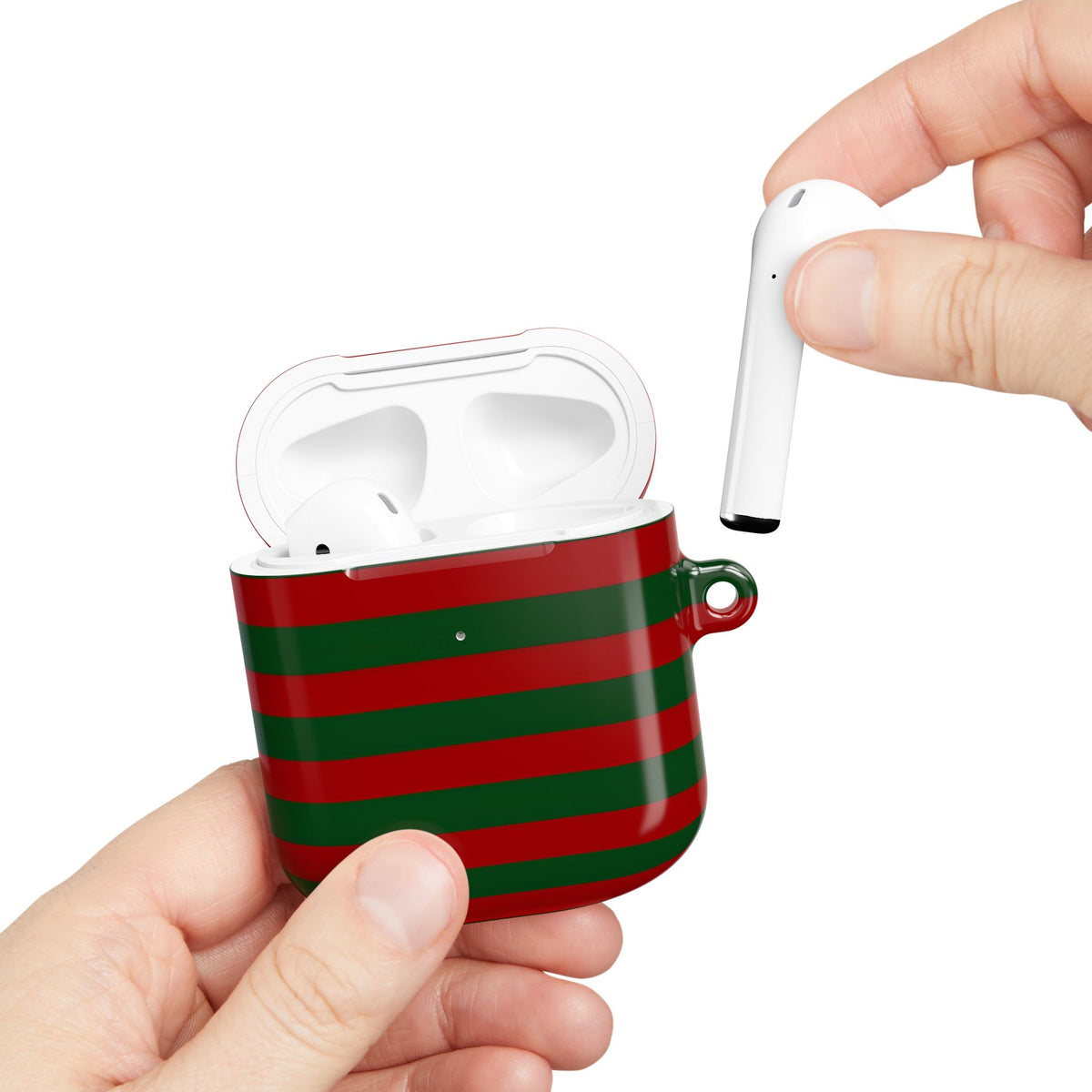 Racing Green AirPod Case – Slim Protective Charging Case