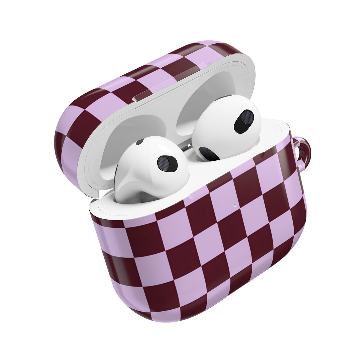 Cherry Check AirPod Case – Slim Protective Charging Case