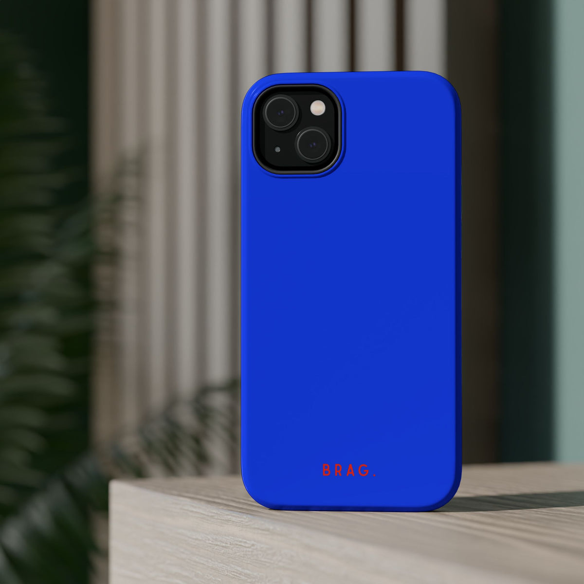 Brag Blue Magnetic Impact-Resistant Phone Case