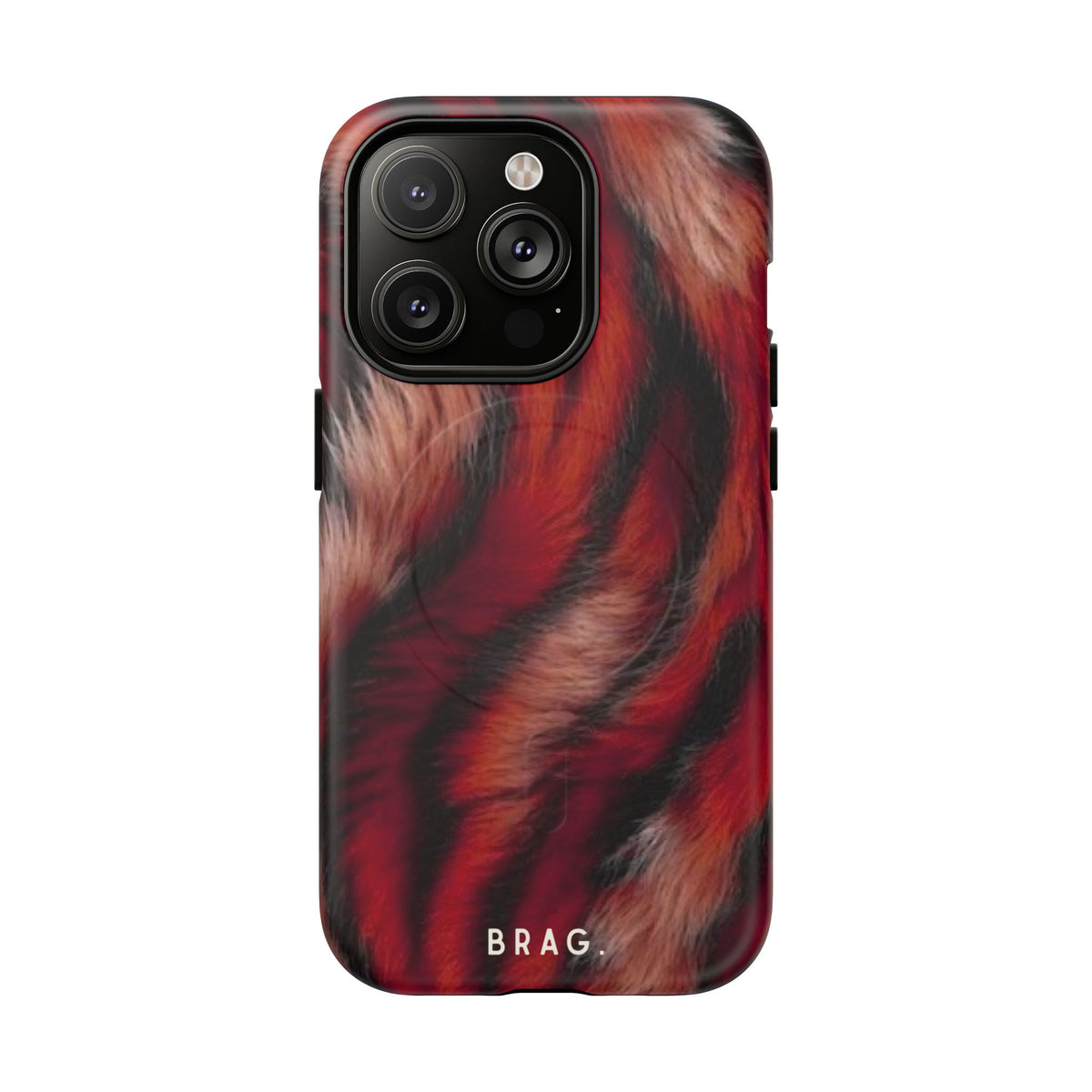 Red Rush MagSafe Tough Phone Case — Magnetic Protective Cover