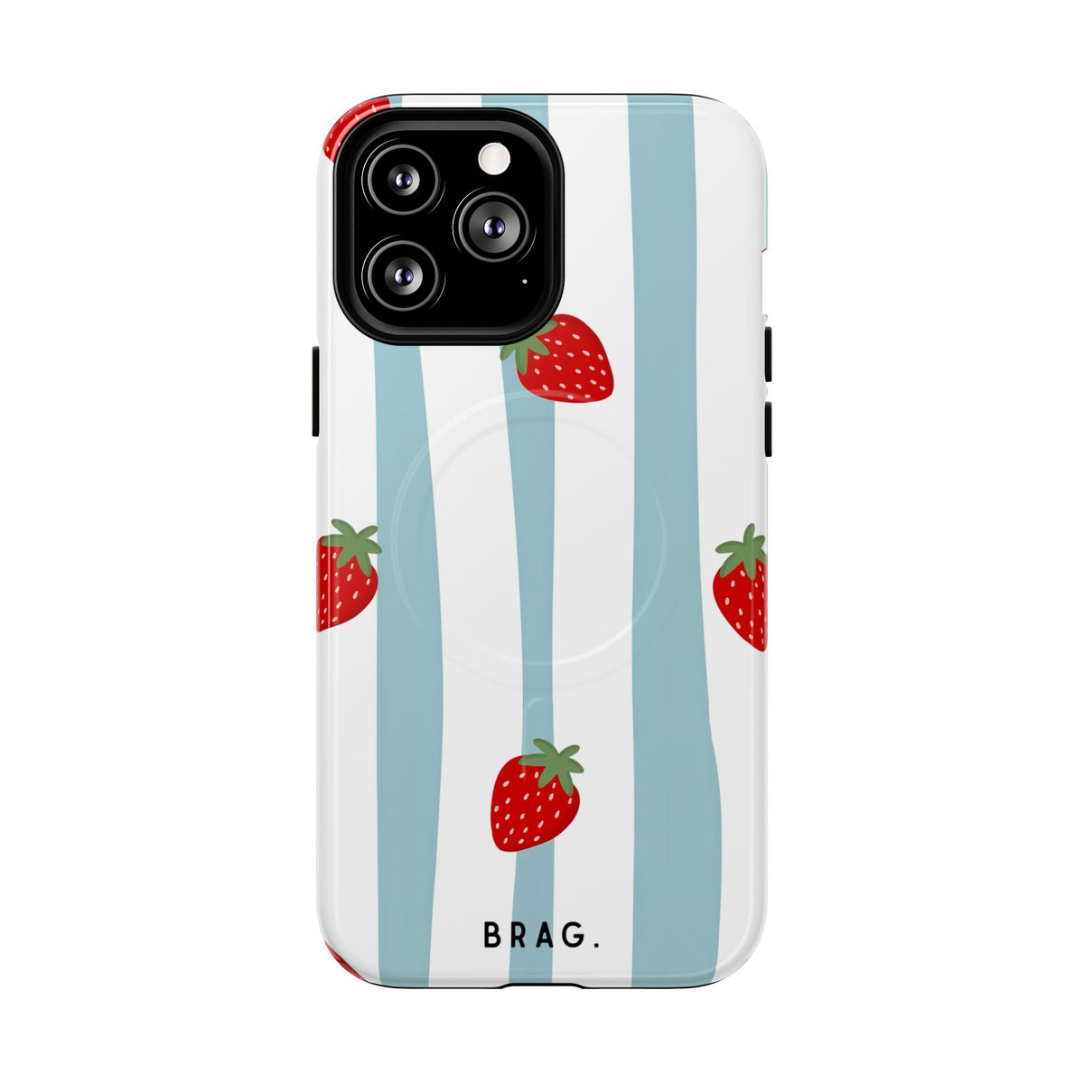 Berry Bloom MagSafe Tough Phone Case — Magnetic Protective Cover