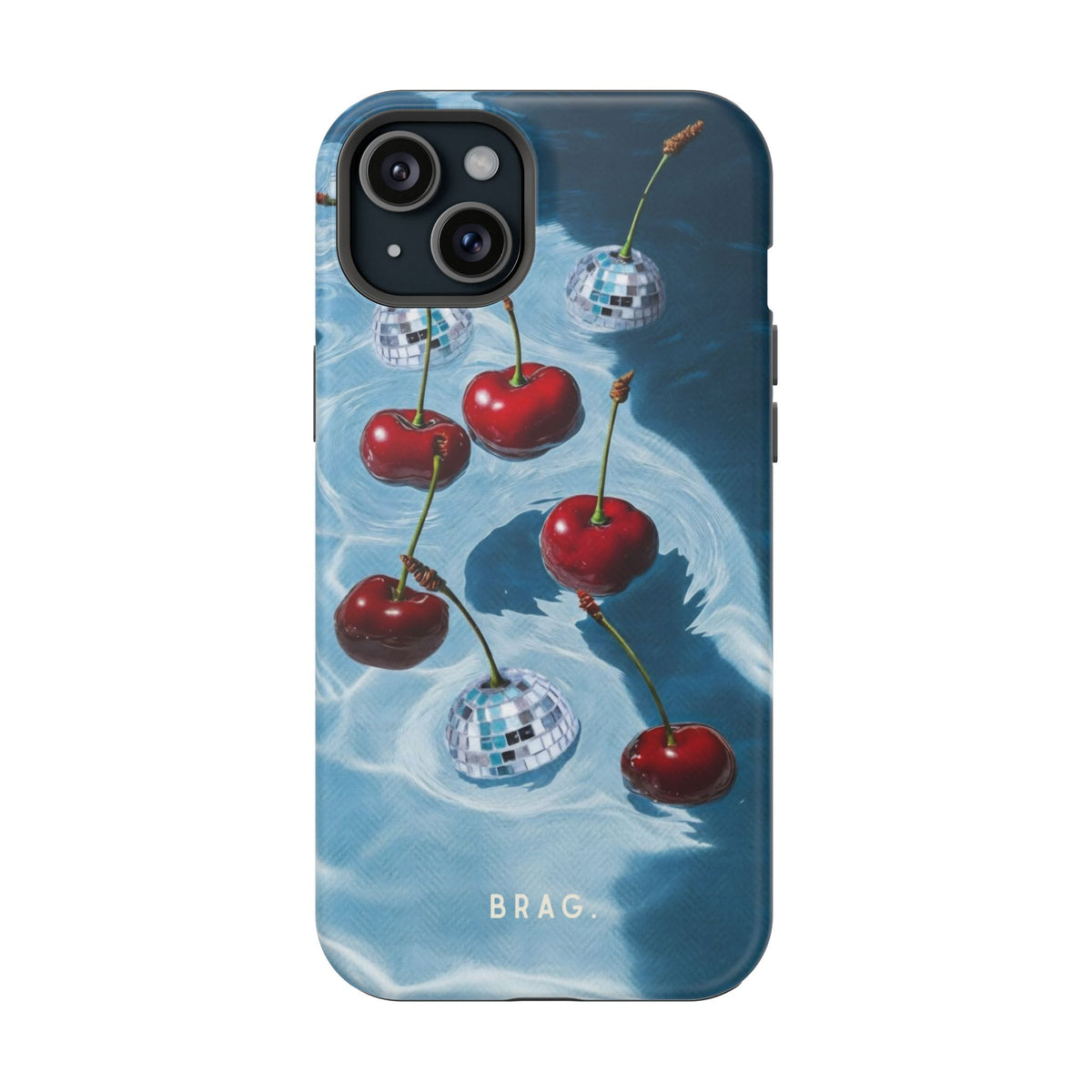 Cherry Ice Magnetic Impact-Resistant Phone Case