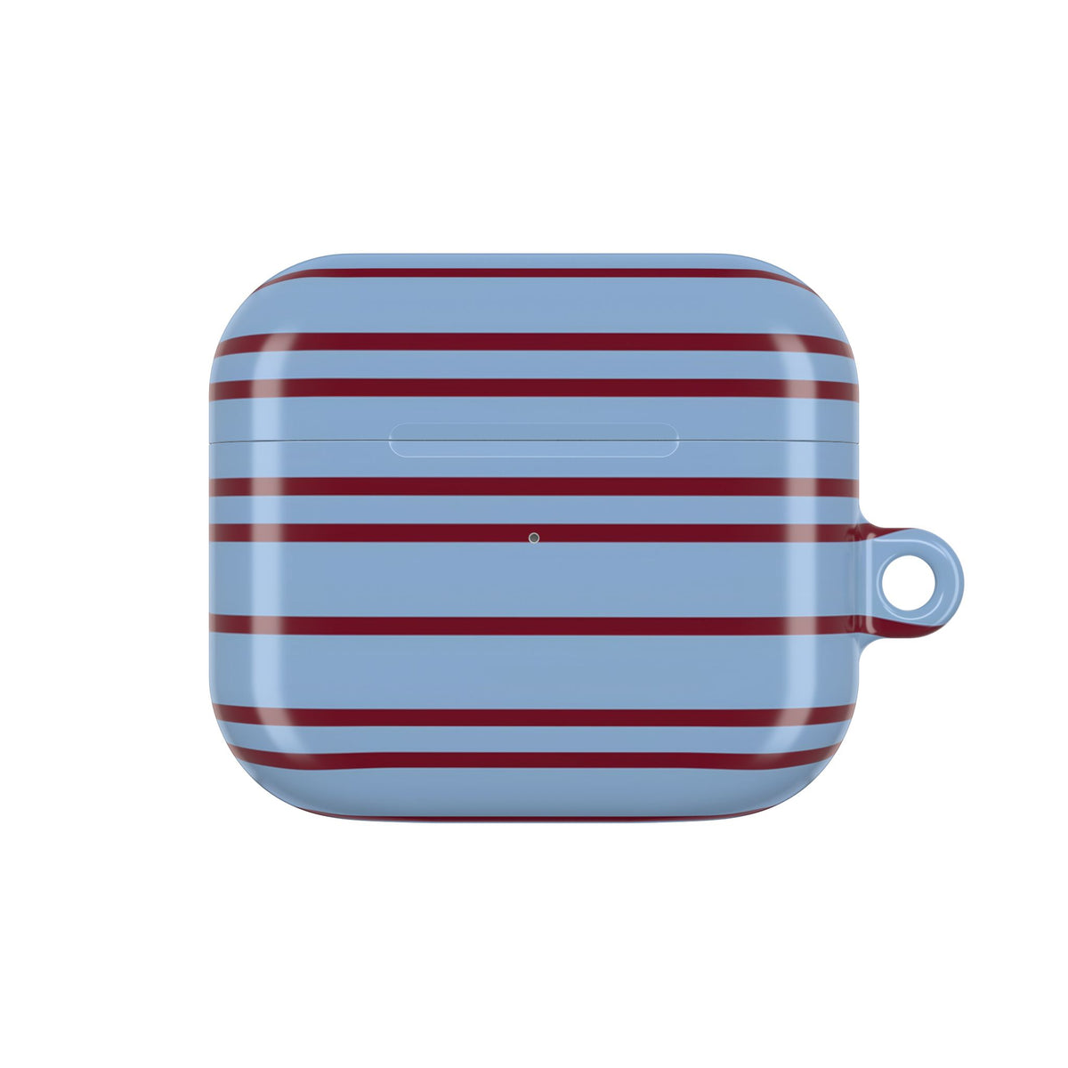 Nautical Stripe AirPod Case – Slim Protective Charging Case