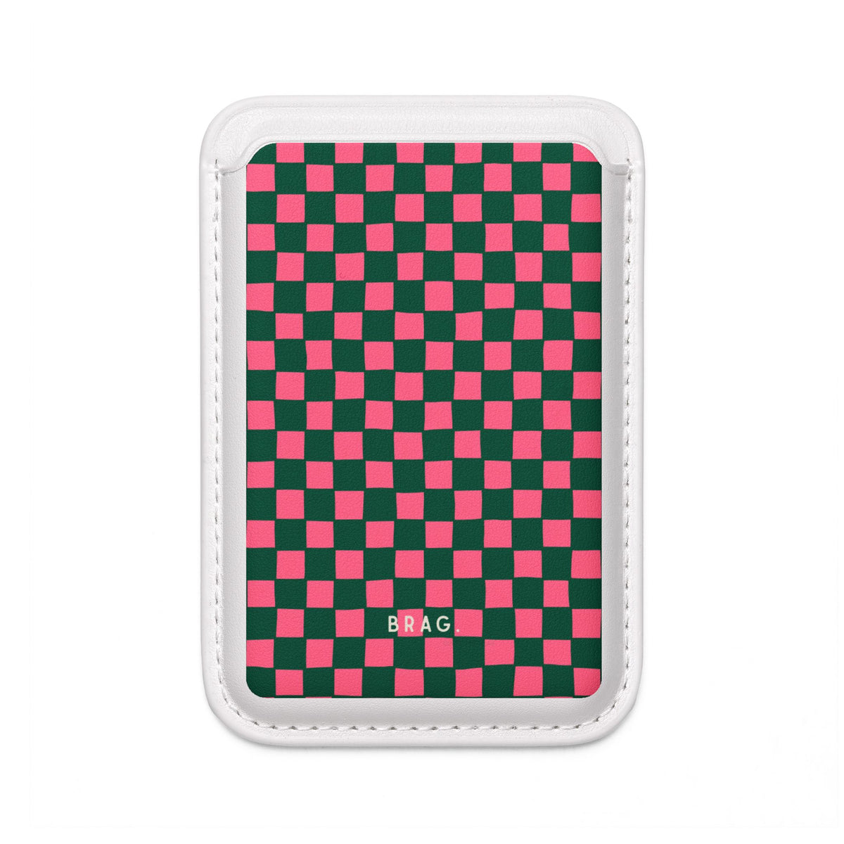 Disco Palms MagSafe Vegan Wallet — Slim Phone Card Holder