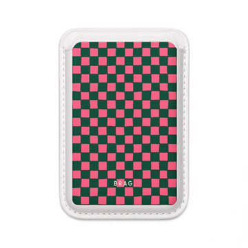 Disco Palms MagSafe Vegan Wallet — Slim Phone Card Holder