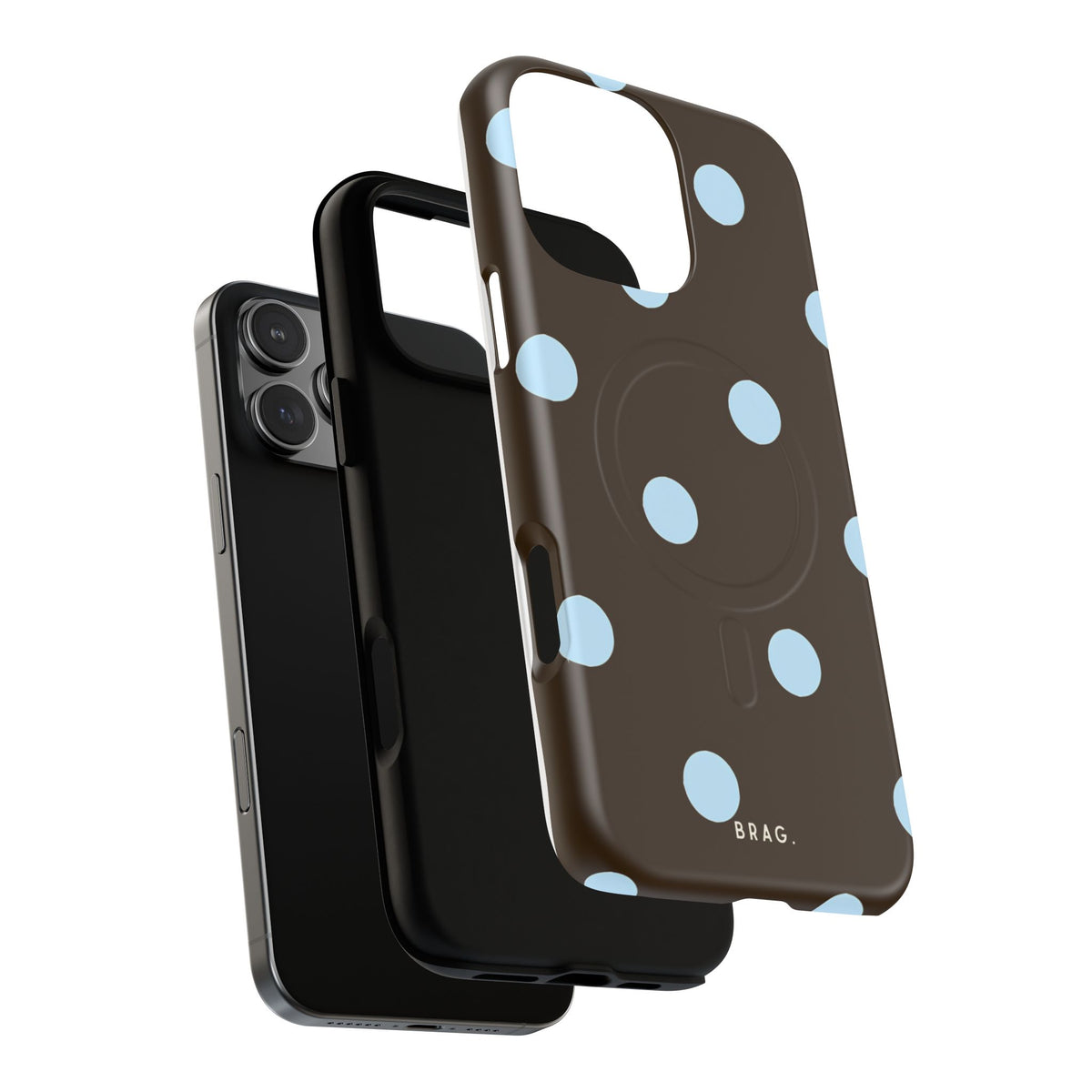 Scattered Dots MagSafe Tough Phone Case — Magnetic Protective Cover