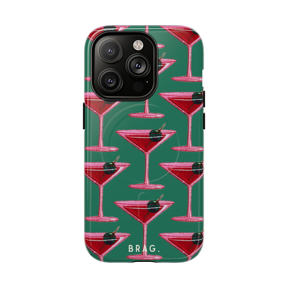 Pink Martini MagSafe Tough Phone Case — Magnetic Protective Cover