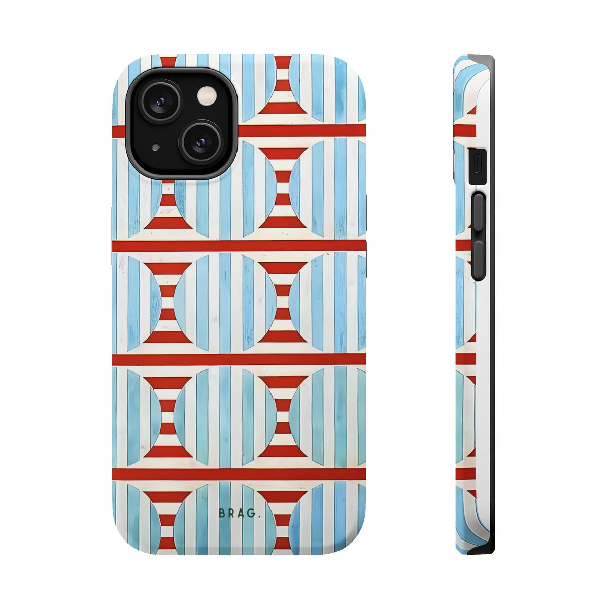Riviera Stripe Magnetic Impact-Resistant Phone Case