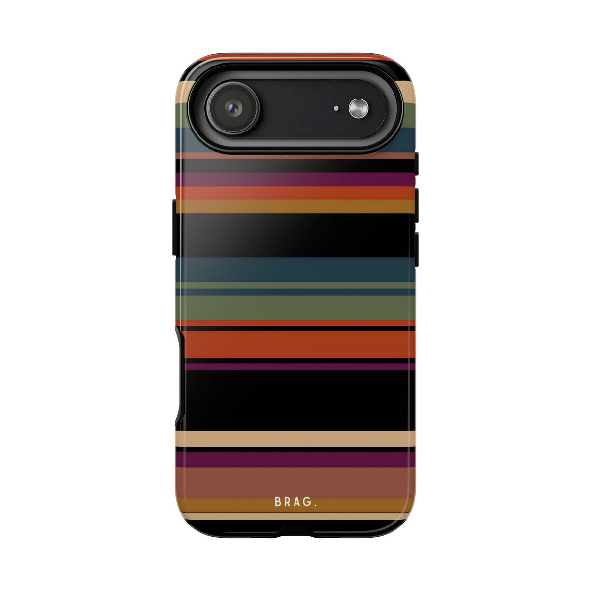 Market Stripe Tough Phone Case – Shockproof Protective iPhone Cover