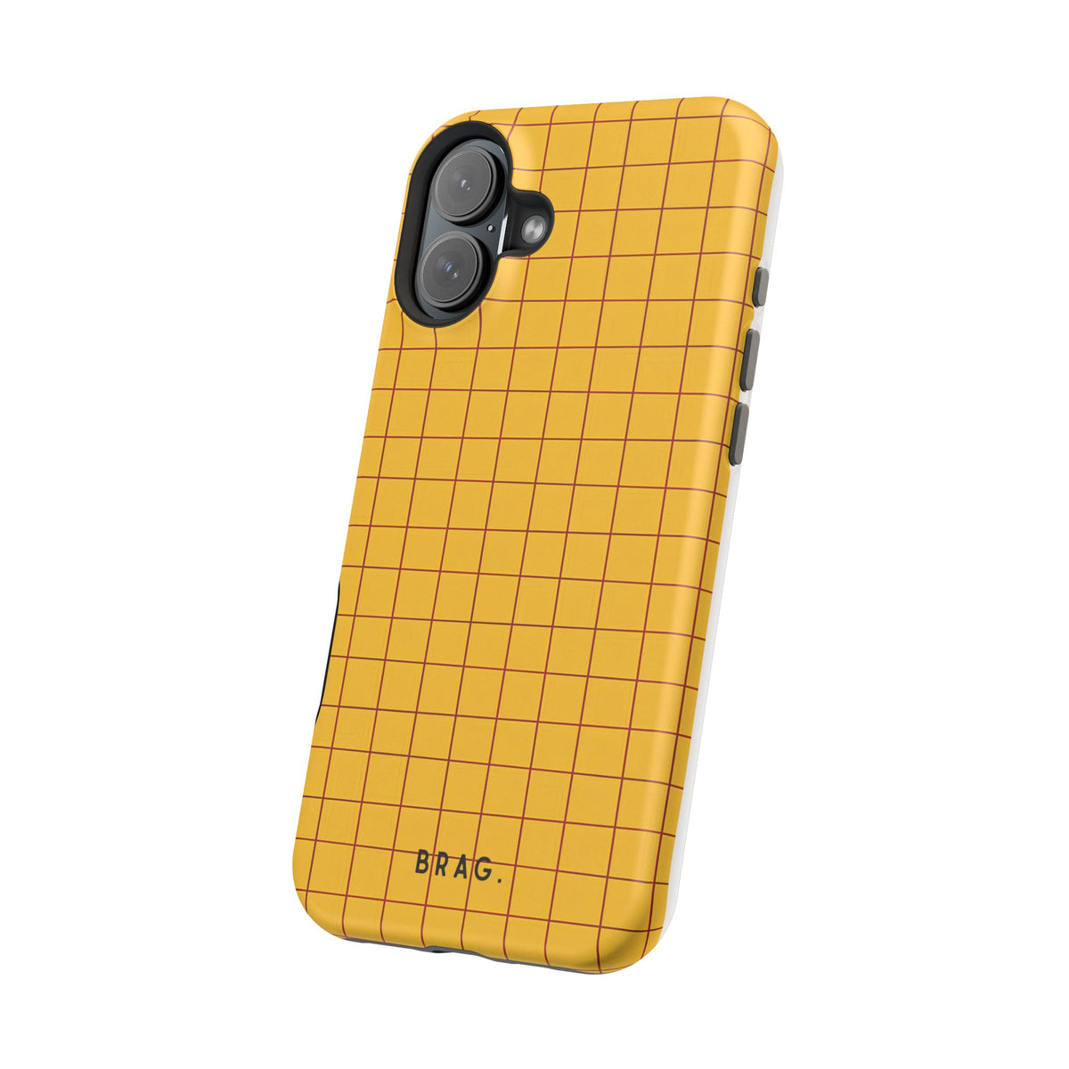 Cheese Grid Magnetic Impact-Resistant Phone Case