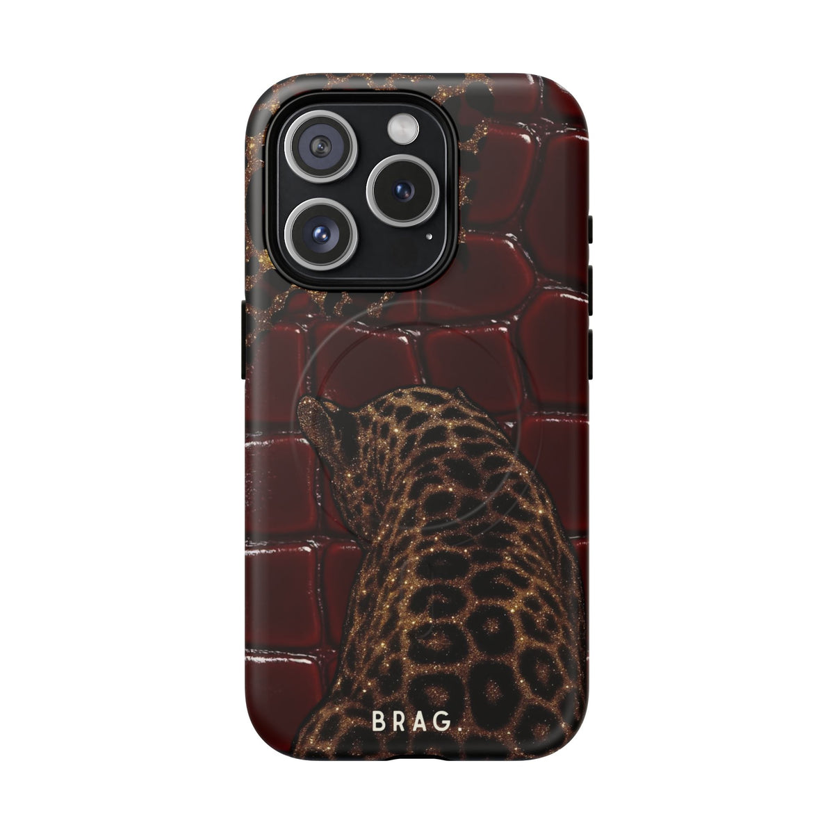 Leopard Lounge MagSafe Tough Phone Case — Magnetic Protective Cover