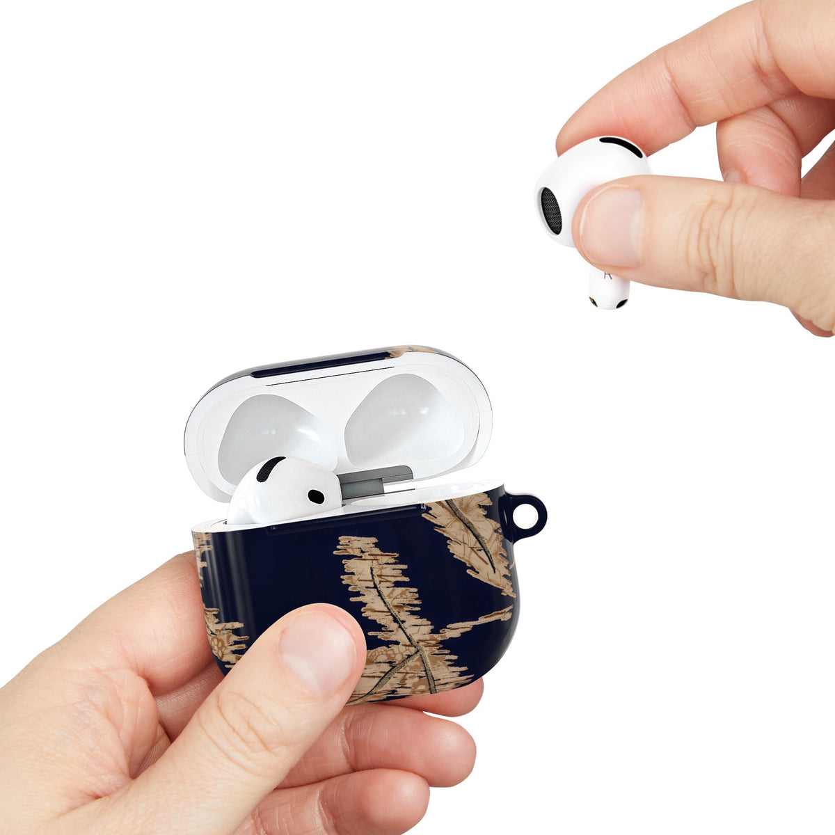 Golden Fern AirPod Case – Slim Protective Charging Case