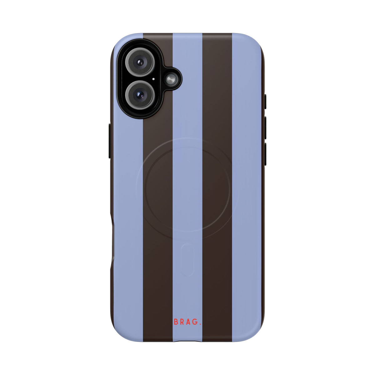 Grayscale Gradient MagSafe Tough Phone Case — Magnetic Protective Cover