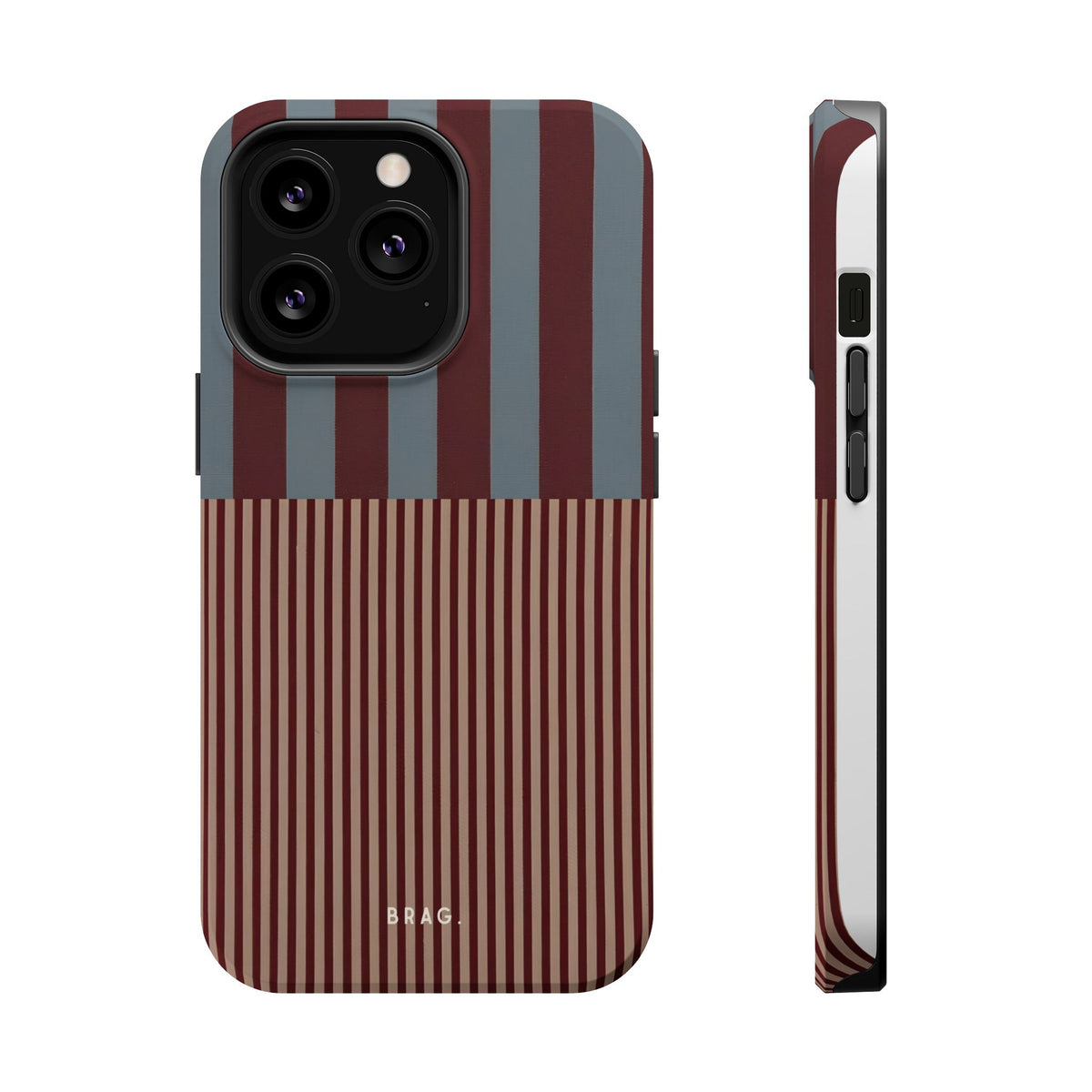 Candy Stripe Magnetic Impact-Resistant Phone Case
