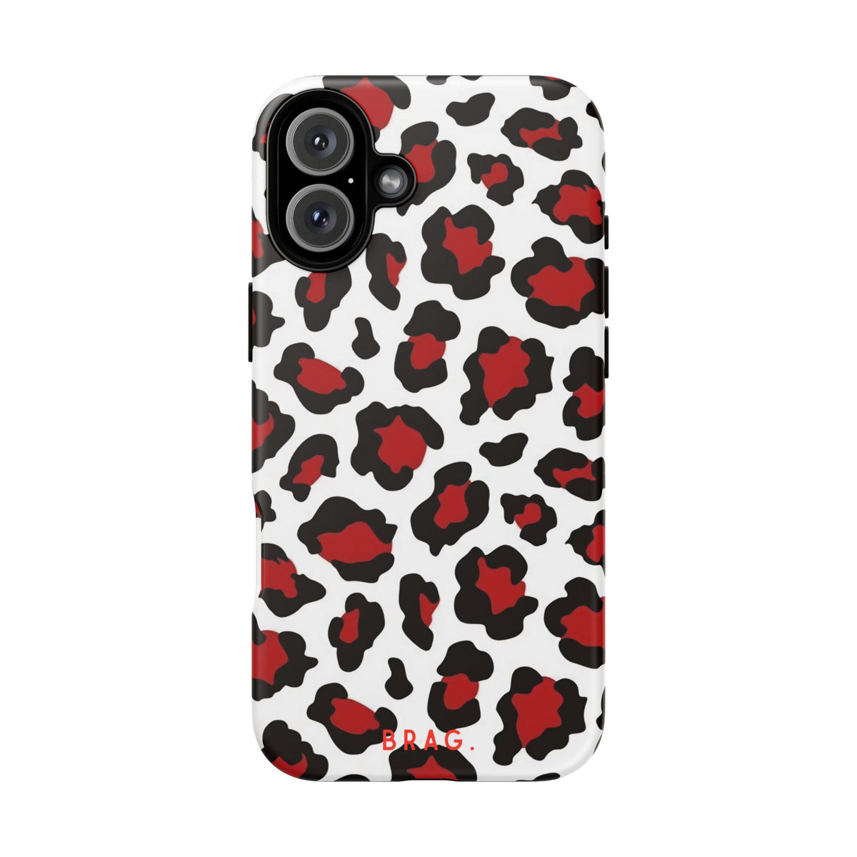 Leopard Kiss Tough Phone Case – Shockproof Protective iPhone Cover