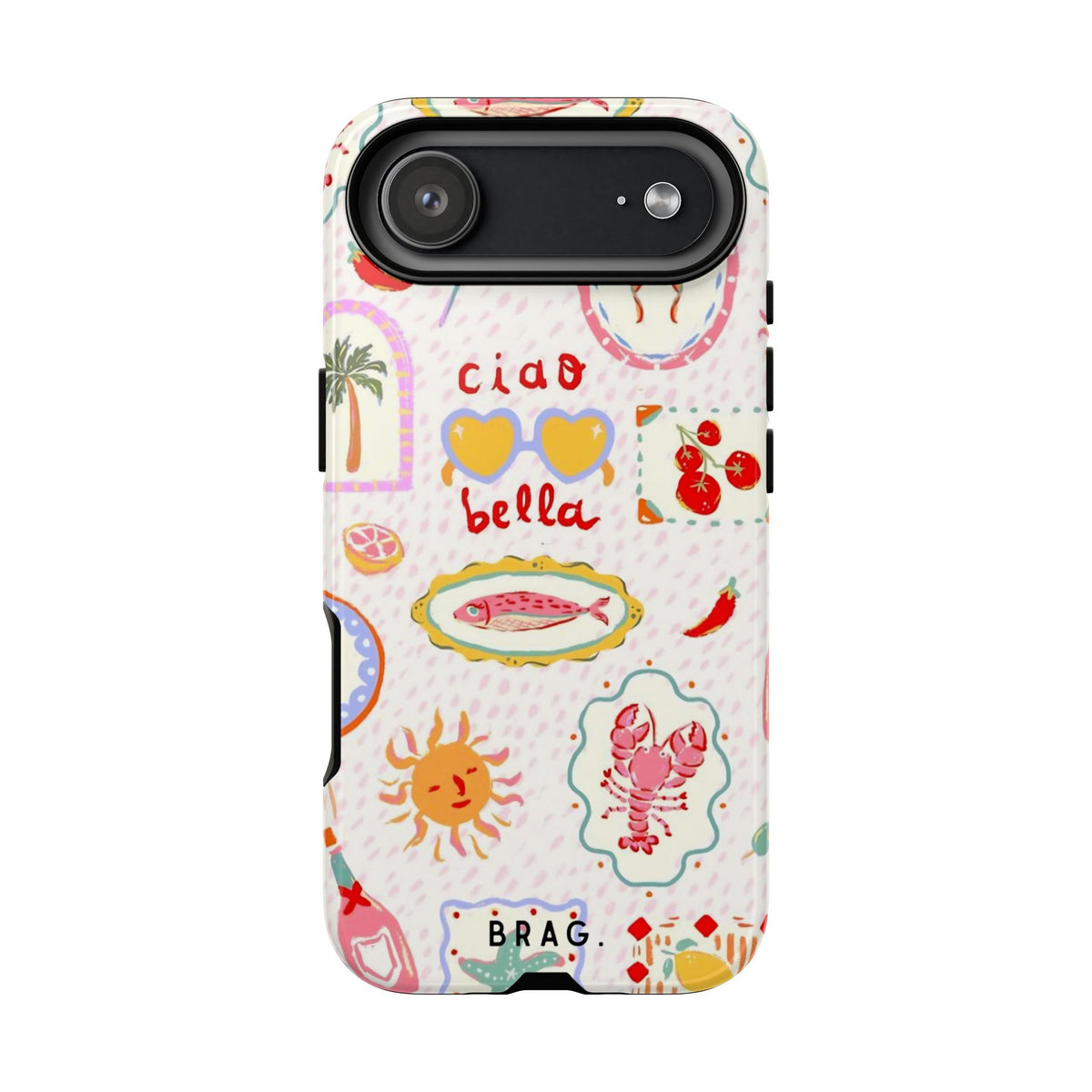 Ciao Bella Tough Phone Case – Shockproof Protective iPhone Cover