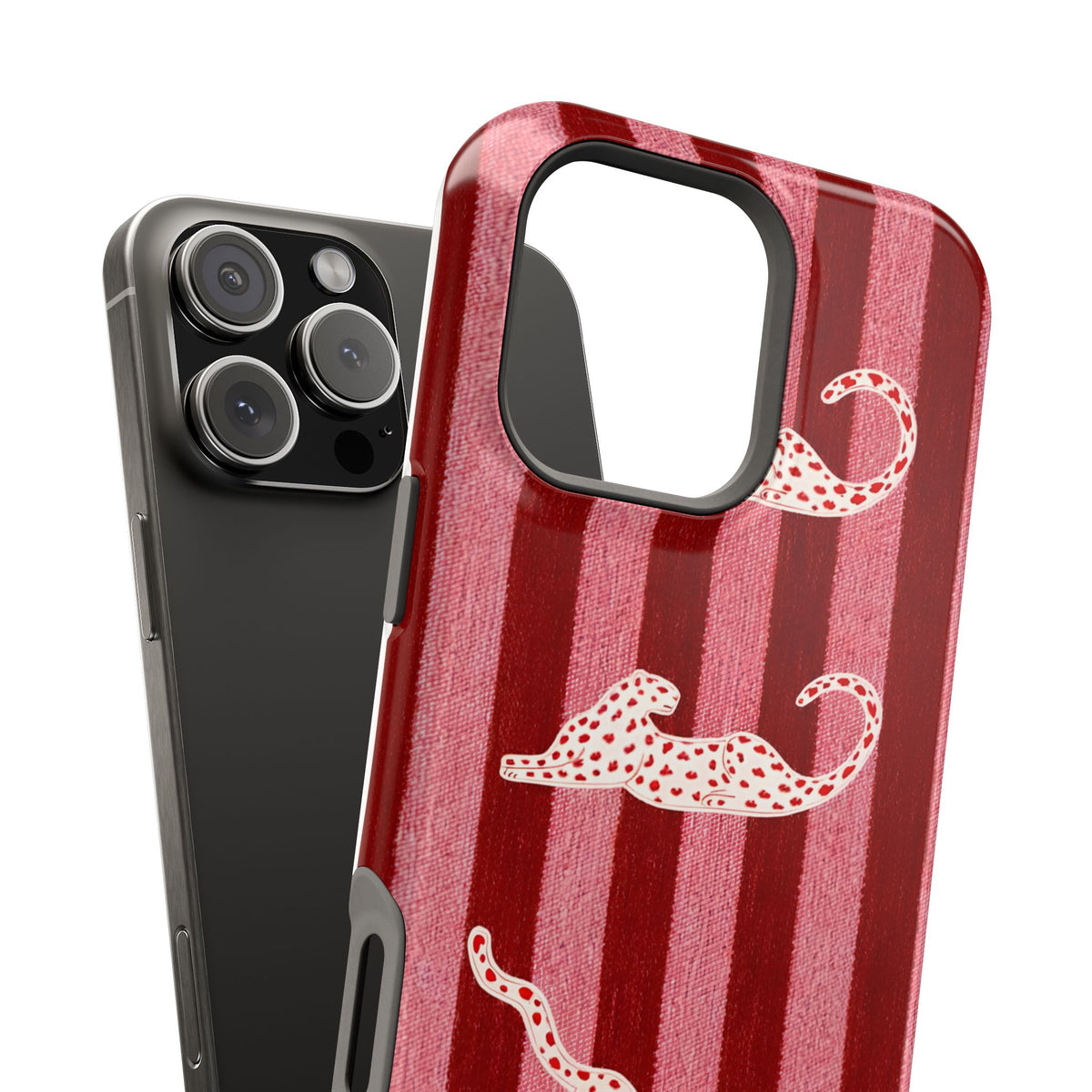 Pink Safari Magnetic Impact-Resistant Phone Case