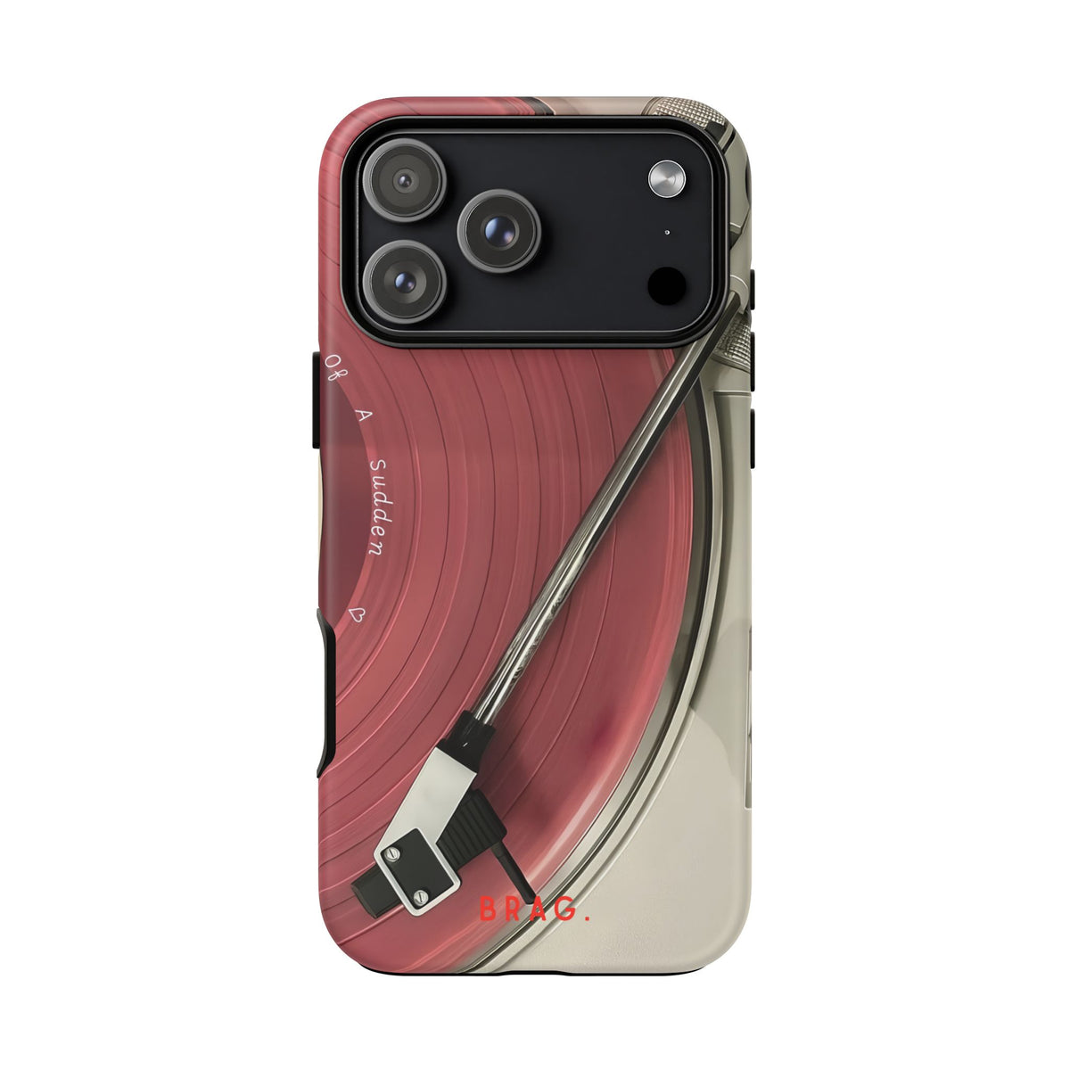 Vinyl Hour Tough Phone Case – Shockproof Protective iPhone Cover
