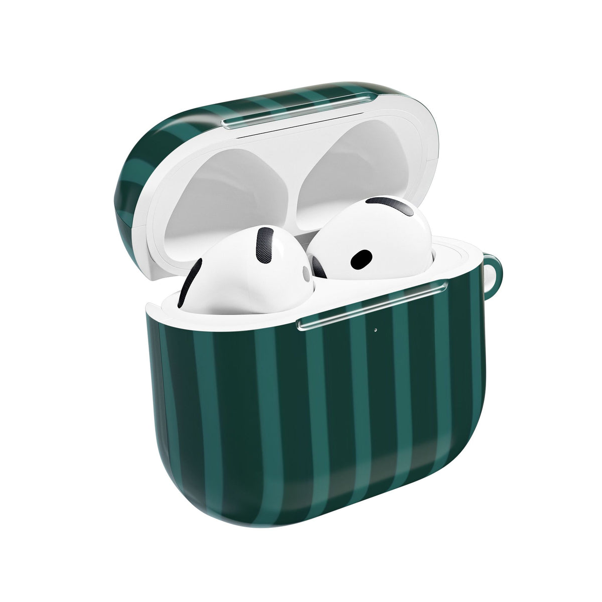 Forest Stripe AirPod Case – Slim Protective Charging Case