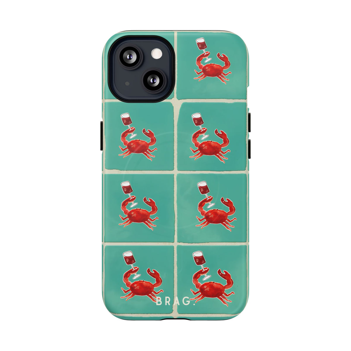 Crab Club MagSafe Tough Phone Case — Magnetic Protective Cover