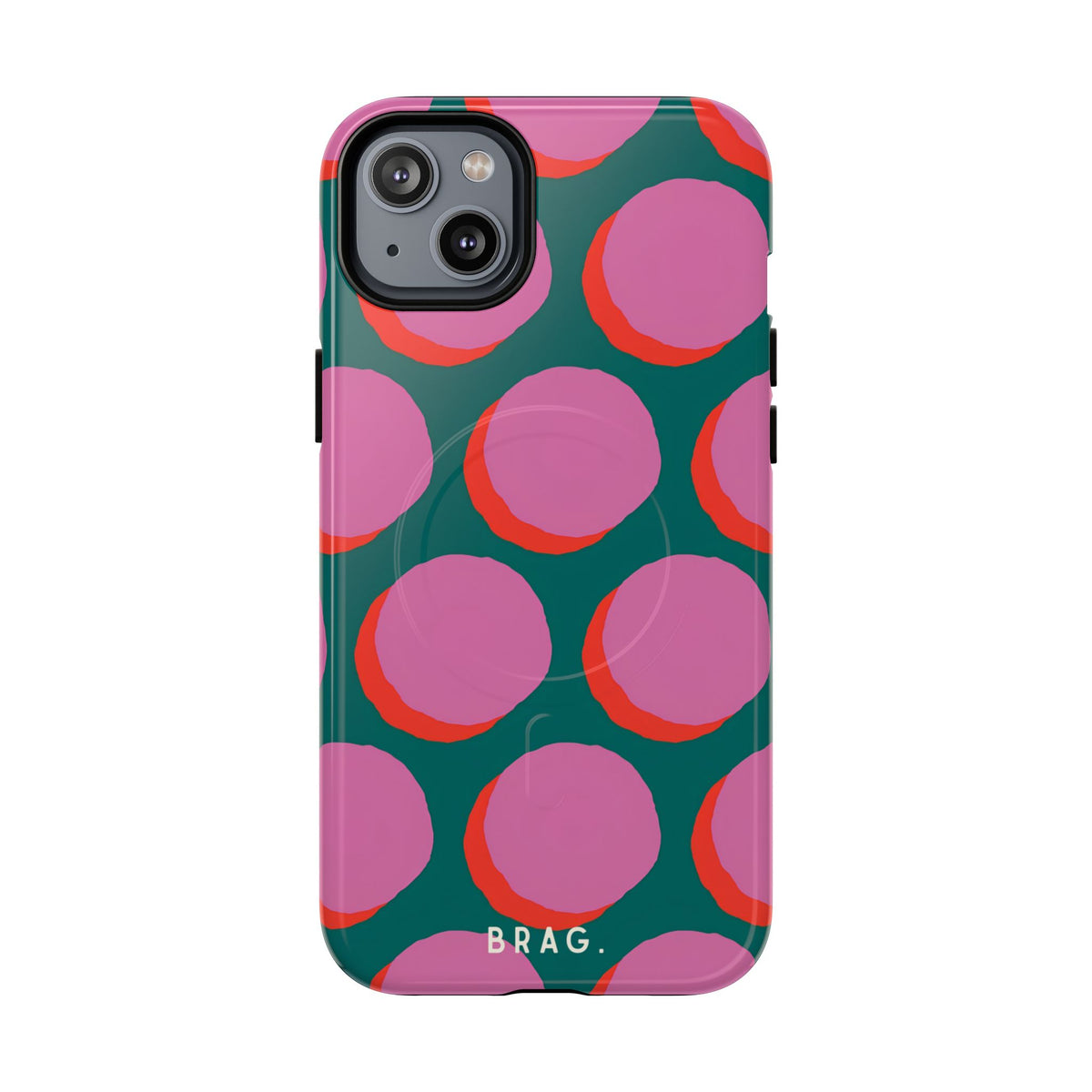 Pink Moon MagSafe Tough Phone Case — Magnetic Protective Cover