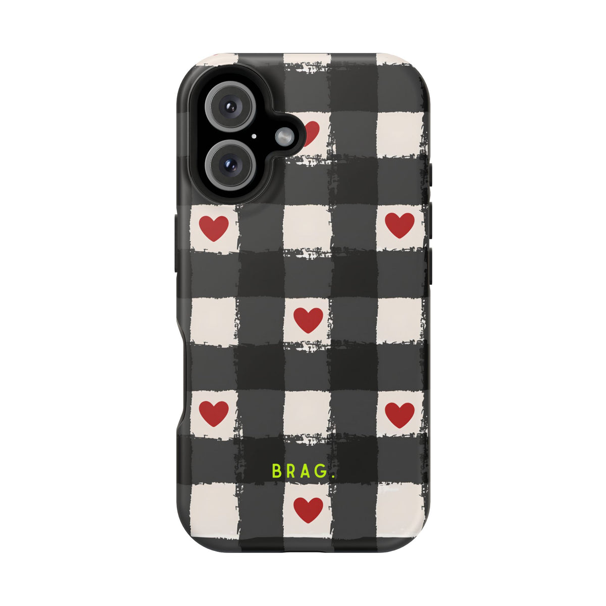 Lucky Heart Magnetic Impact-Resistant Phone Case