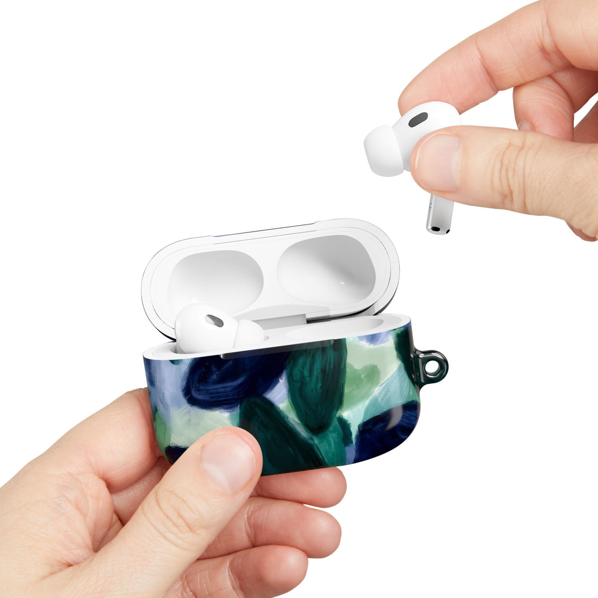 Indigo Garden AirPod Case – Slim Protective Charging Case