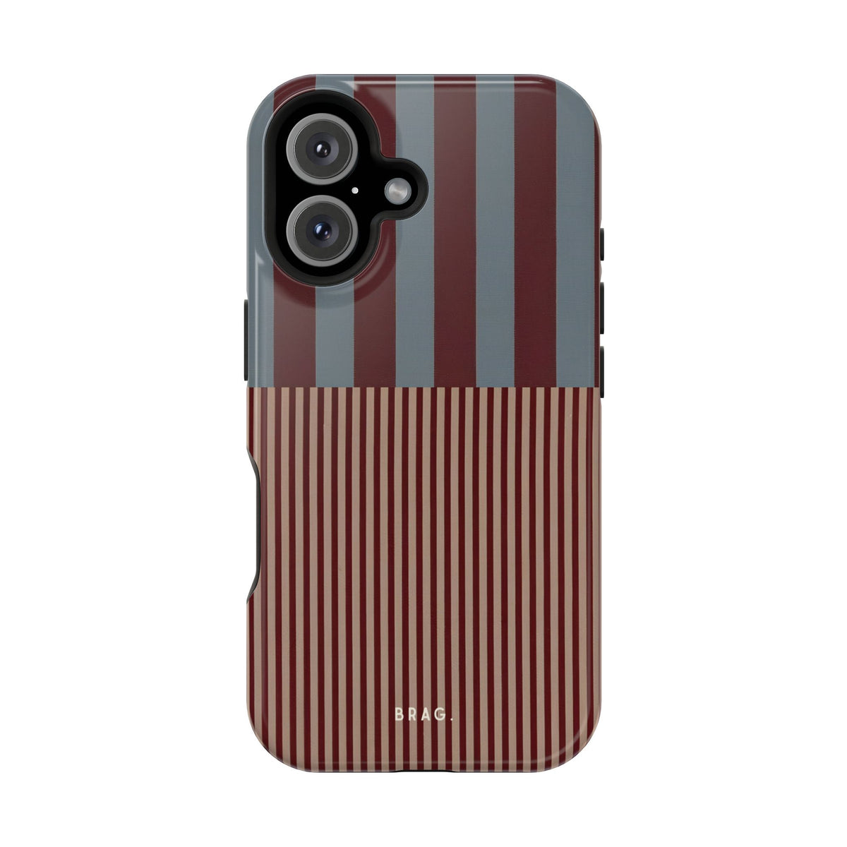 Candy Stripe Magnetic Impact-Resistant Phone Case