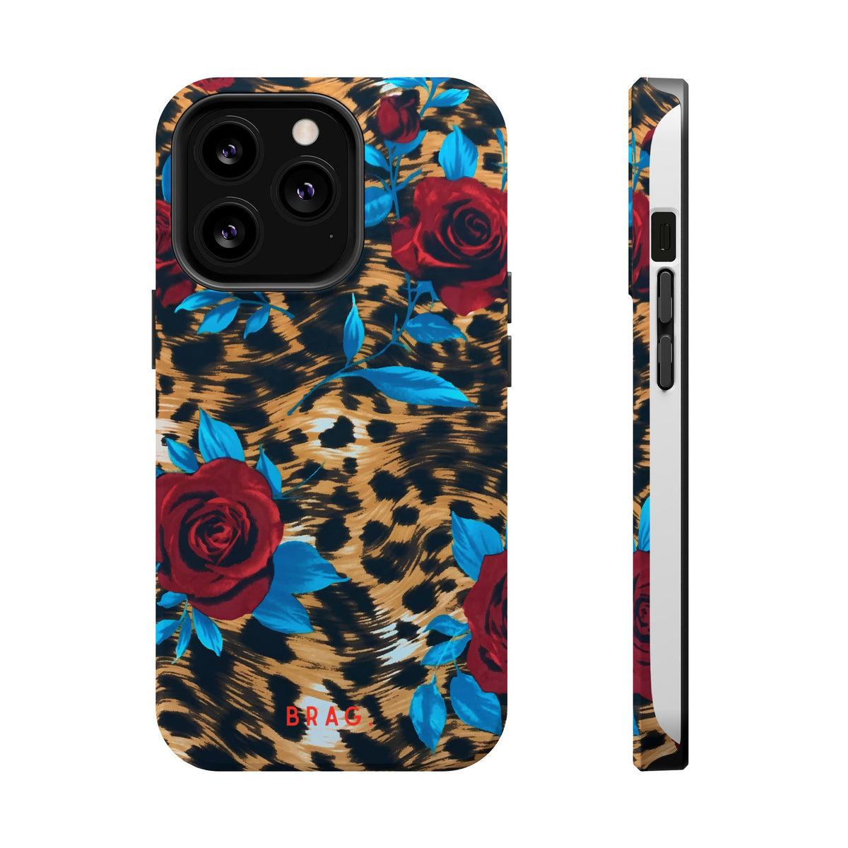 Wild Rose Magnetic Impact-Resistant Phone Case