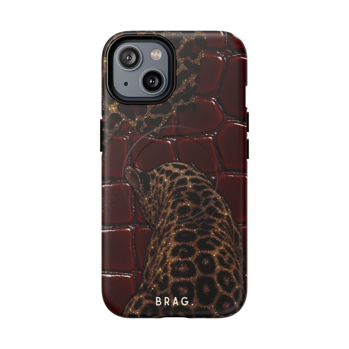 Leopard Lounge MagSafe Tough Phone Case — Magnetic Protective Cover