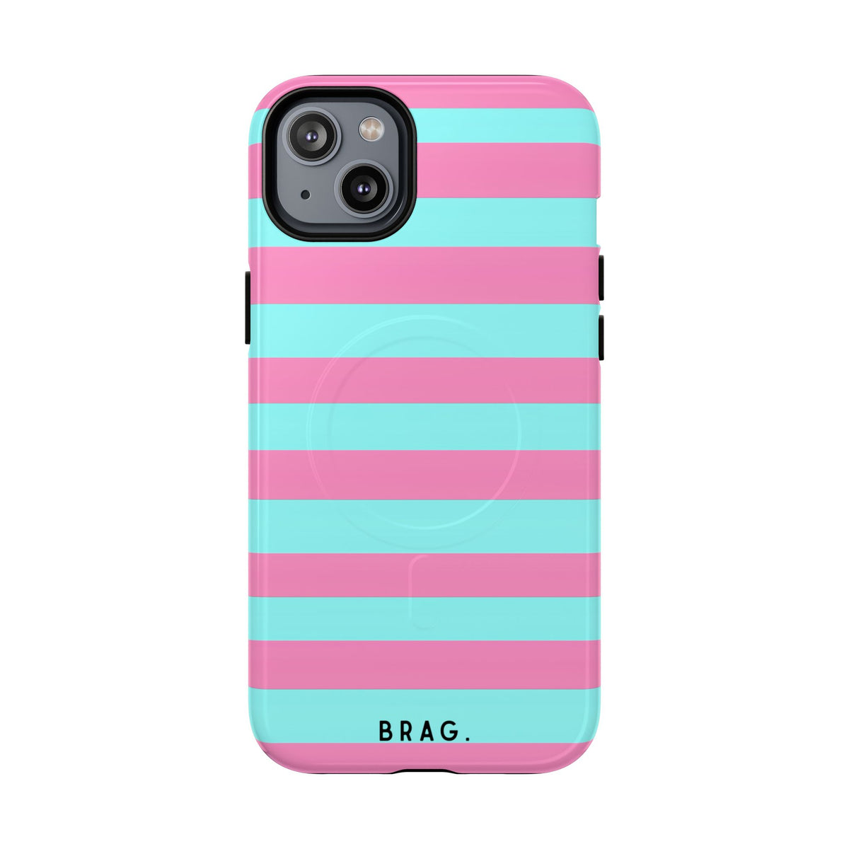 Taffy Stripe MagSafe Tough Phone Case — Magnetic Protective Cover