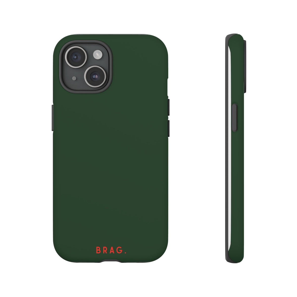 Brag Green Tough Phone Case – Shockproof Protective iPhone Cover