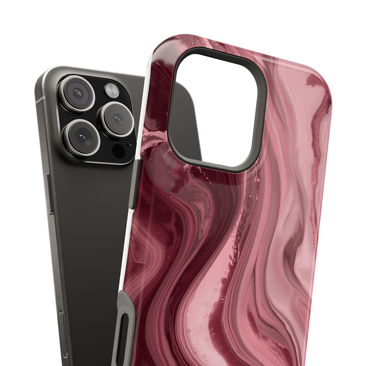 Cherry Smoke Magnetic Impact-Resistant Phone Case
