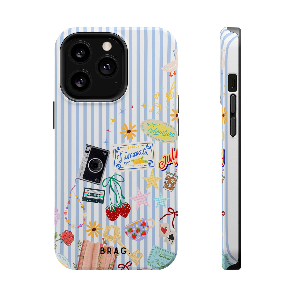 Travel Girl Magnetic Impact-Resistant Phone Case