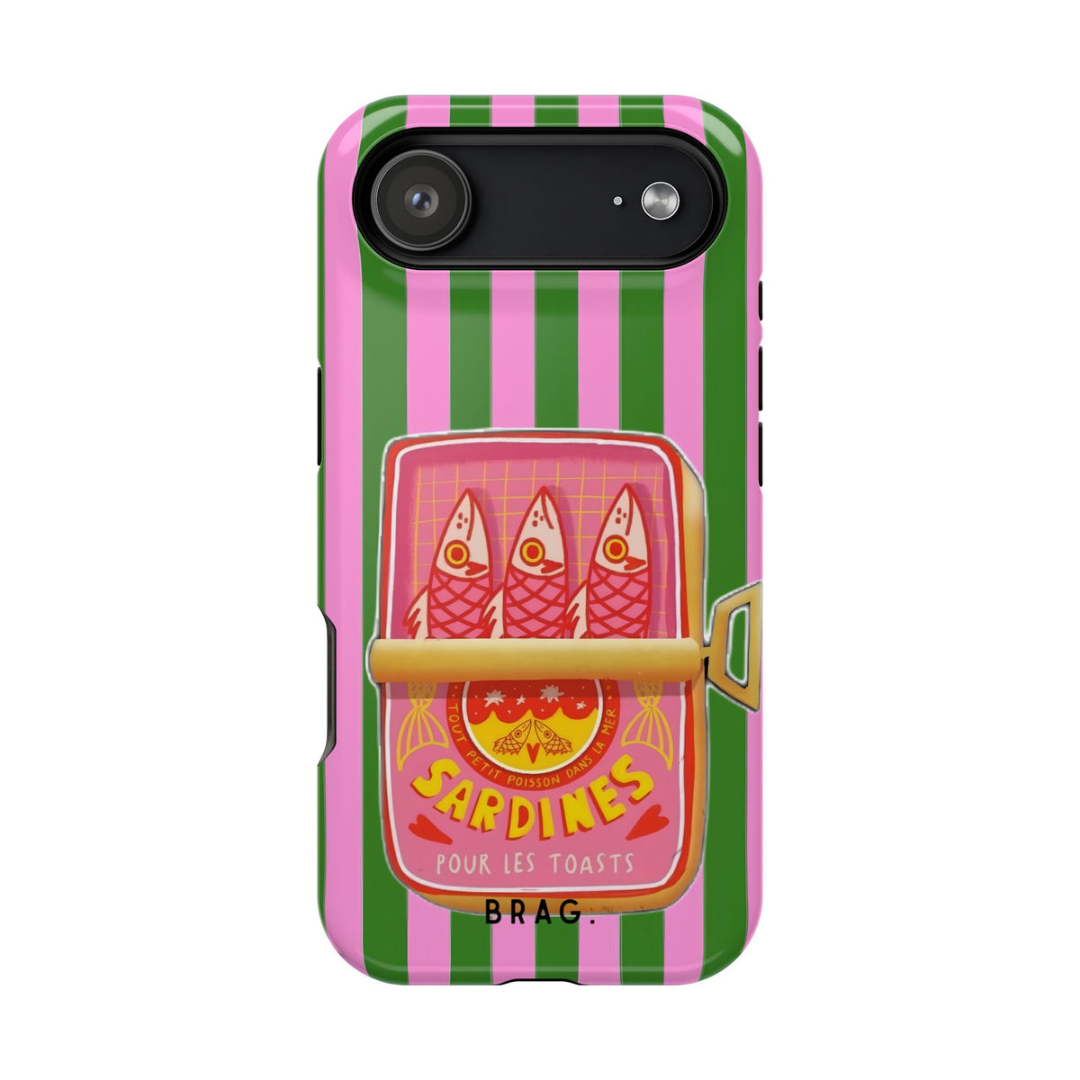 Tinned Pink Magnetic Impact-Resistant Phone Case