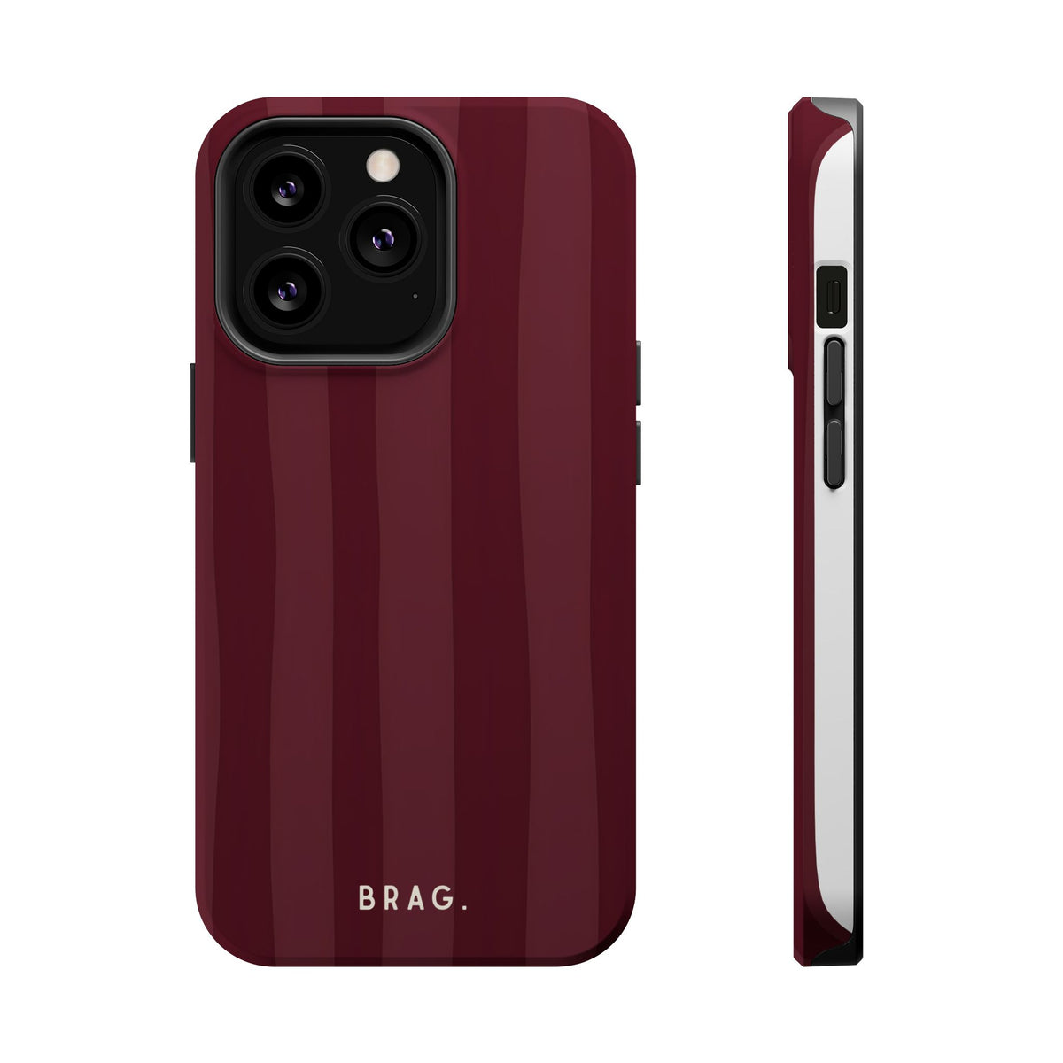 Dark Cherry Magnetic Impact-Resistant Phone Case