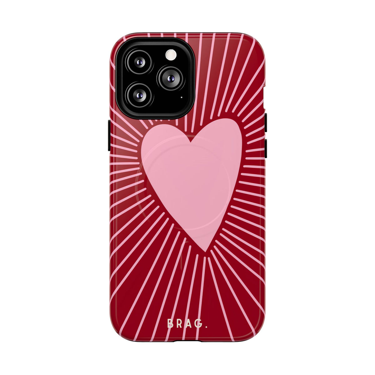 Heart Rush MagSafe Tough Phone Case — Magnetic Protective Cover