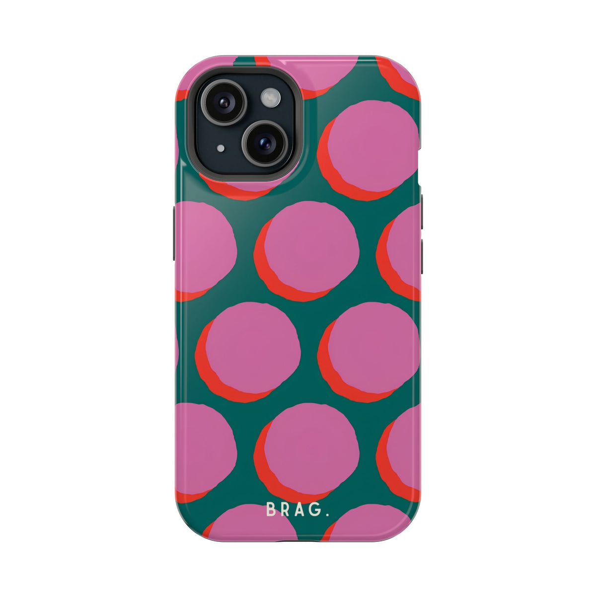 Pink Moon Magnetic Impact-Resistant Phone Case