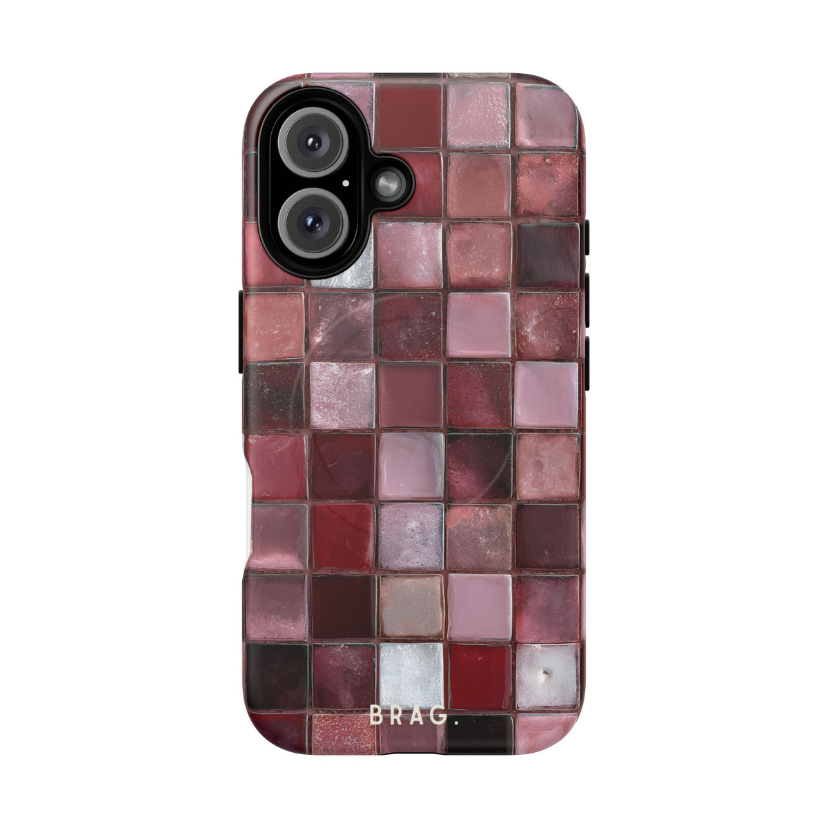 Cherry Tile MagSafe Tough Phone Case — Magnetic Protective Cover