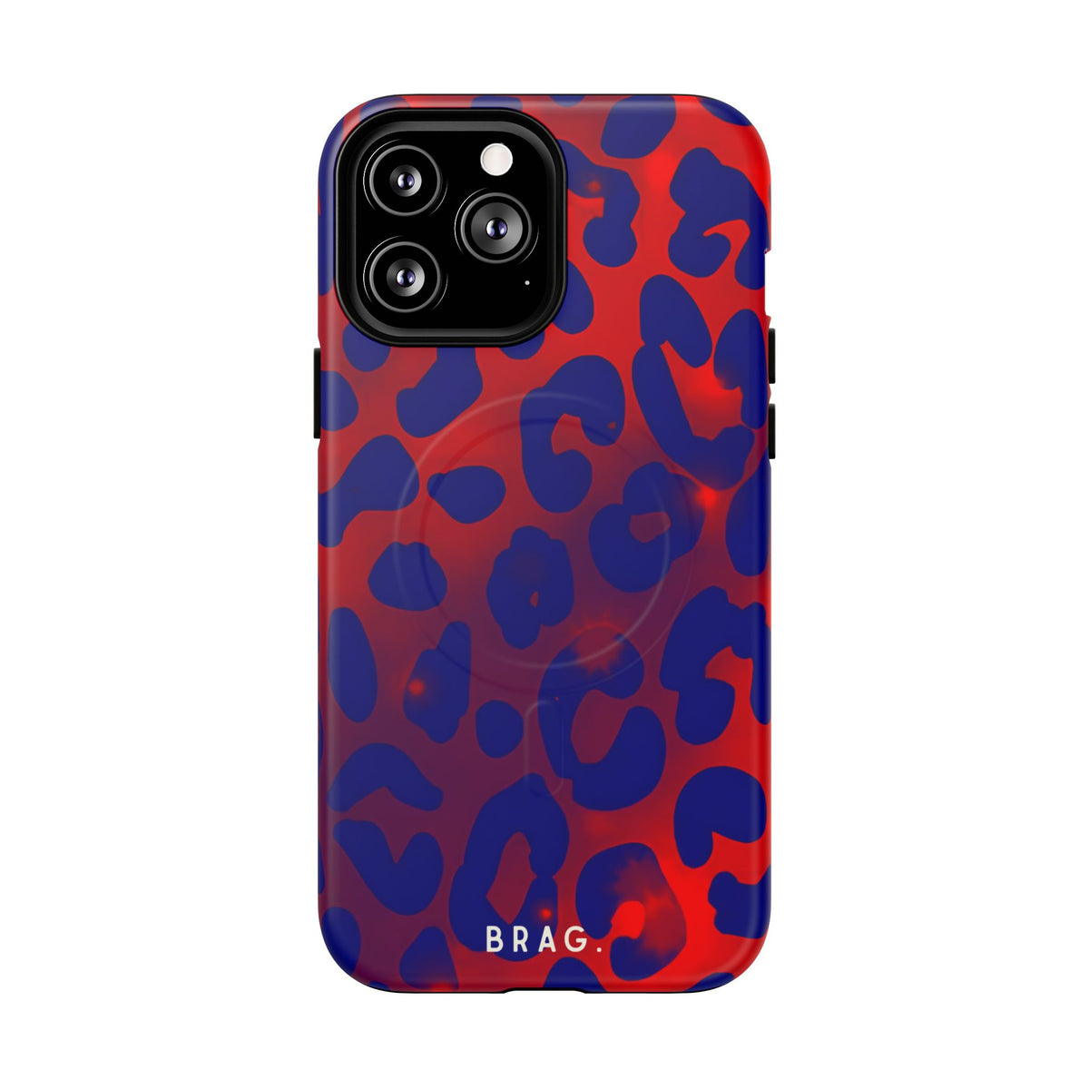 Electric Blue MagSafe Tough Phone Case — Magnetic Protective Cover