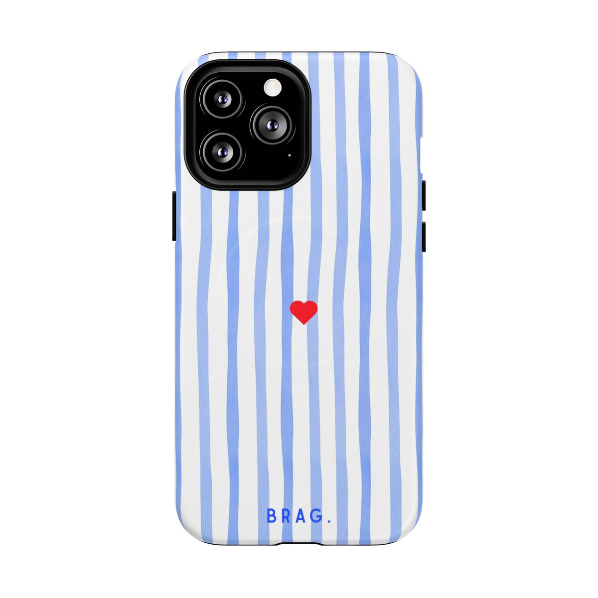 Blue Heart MagSafe Tough Phone Case — Magnetic Protective Cover