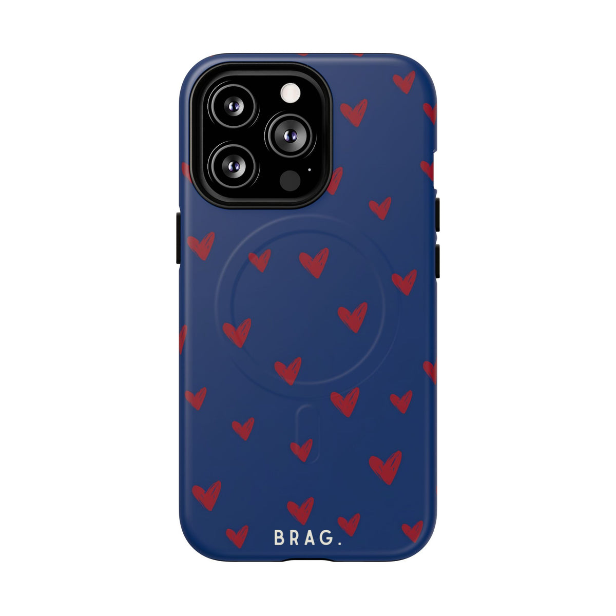 Navy Affair MagSafe Tough Phone Case — Magnetic Protective Cover