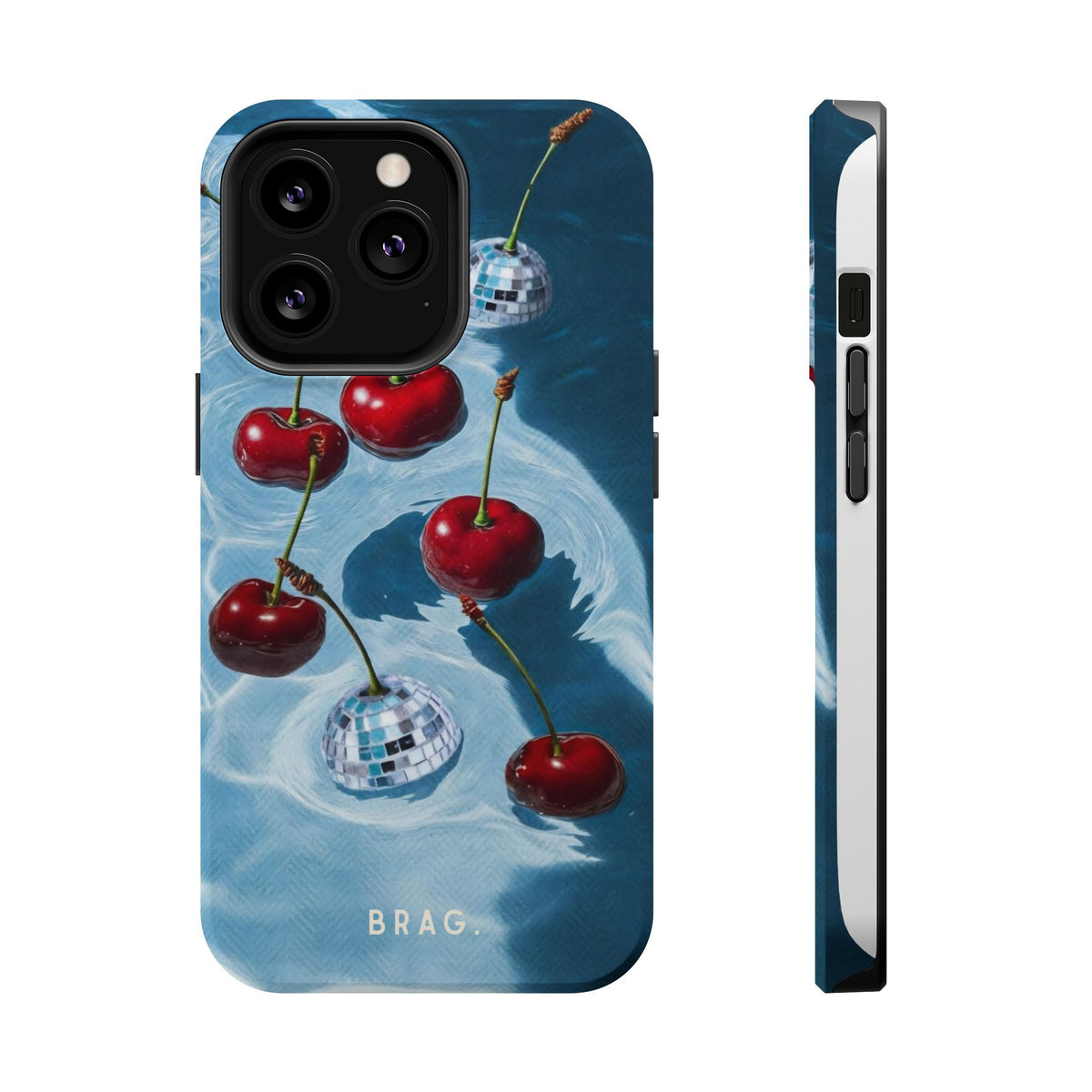 Cherry Ice Magnetic Impact-Resistant Phone Case