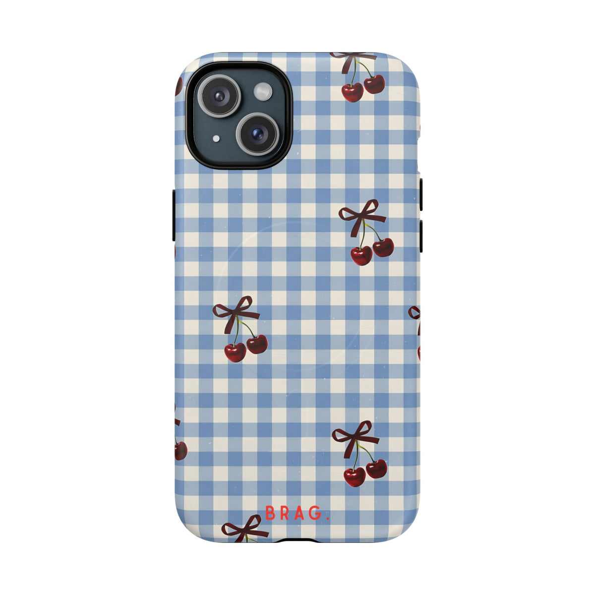 Cherry Picnic MagSafe Tough Phone Case — Magnetic Protective Cover